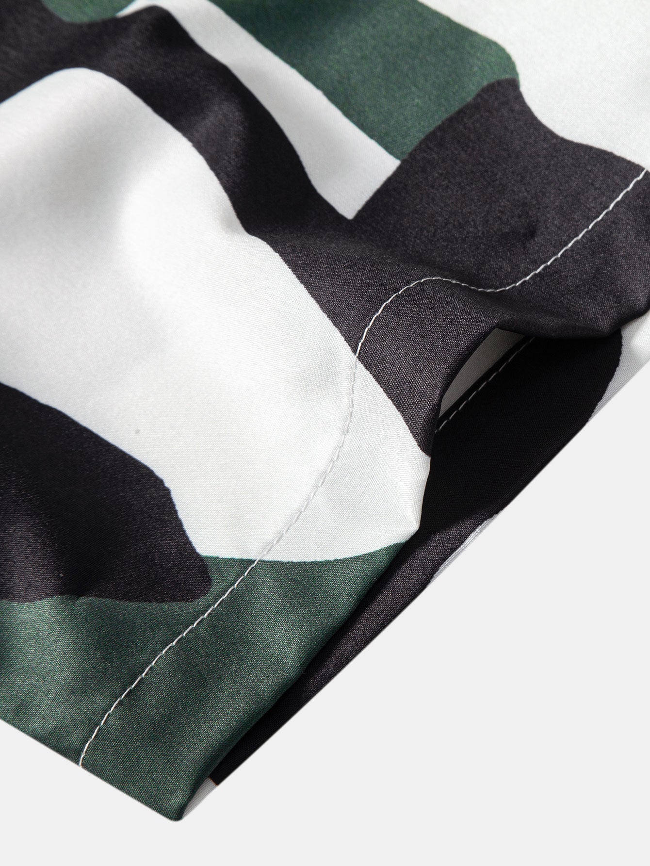 Malaquías® | Colorblock Print Button Up Shirt