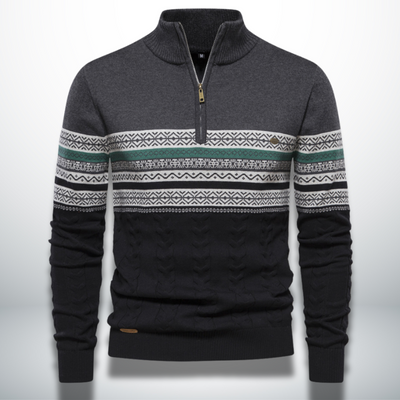 Casimiro® | Refined men's sweater in cotton