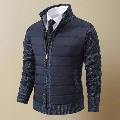 Álvaro® | Warm jacket with high collar and zip