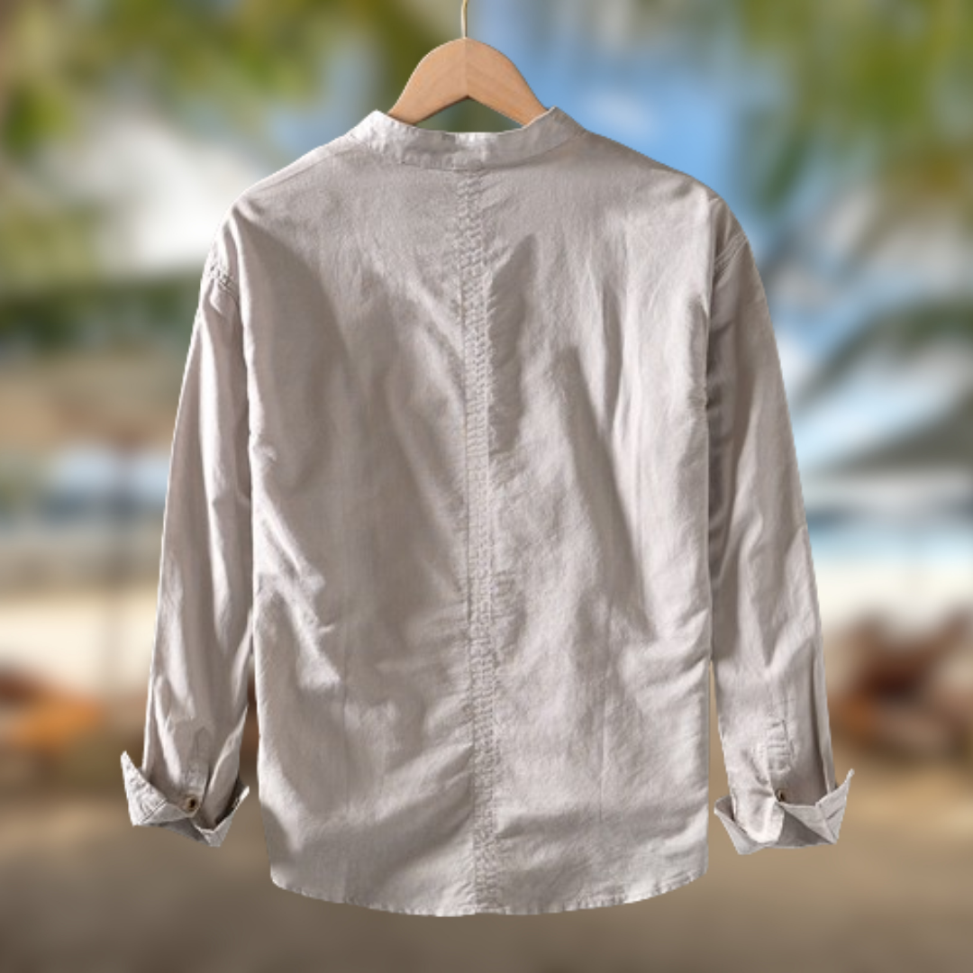 Ermenegildo® | Linen Blend Men's Shirt