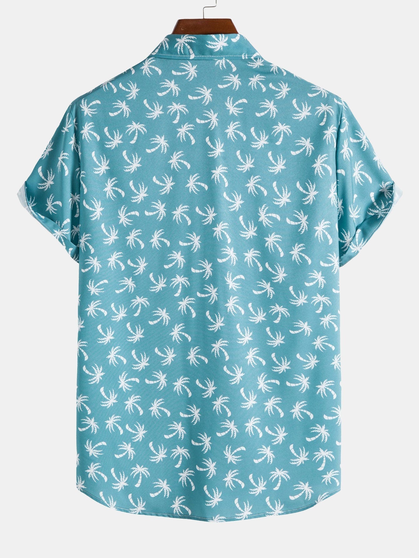 Nicolás® | Coconut Tree Print Shirt