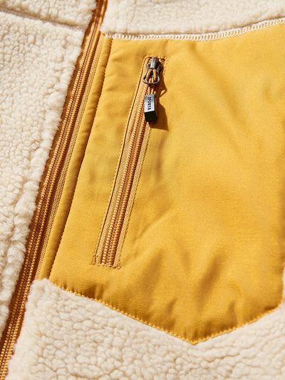 Owen | CRERI Zipper Through Teddy Faux Fur Jacket