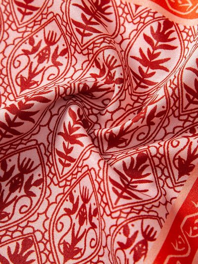 Magnus® | Paisley Border Button Up Shirt