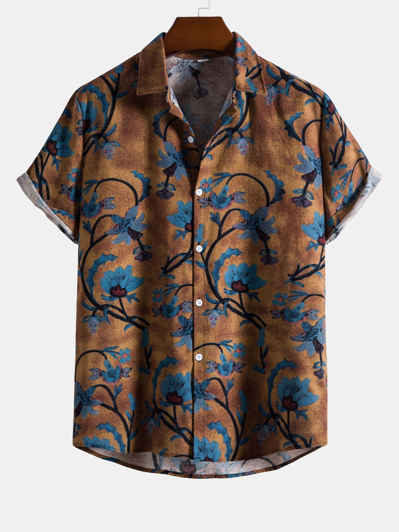 Arad® | Floral Print Button Up Shirt