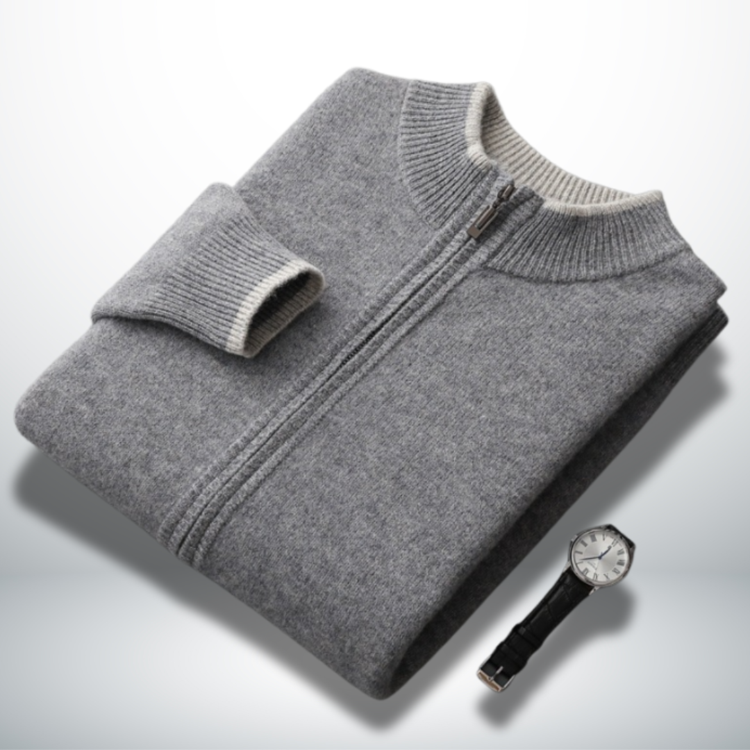 César® | Elegant pure wool cardigan