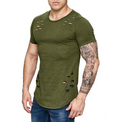 Jolyon® | Men'S Slim Solid Color Crew Neck T-Shirt