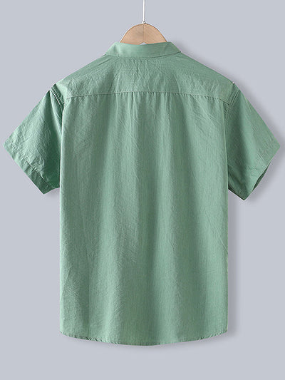 Arett® | Men Cotton Button Up Shirt