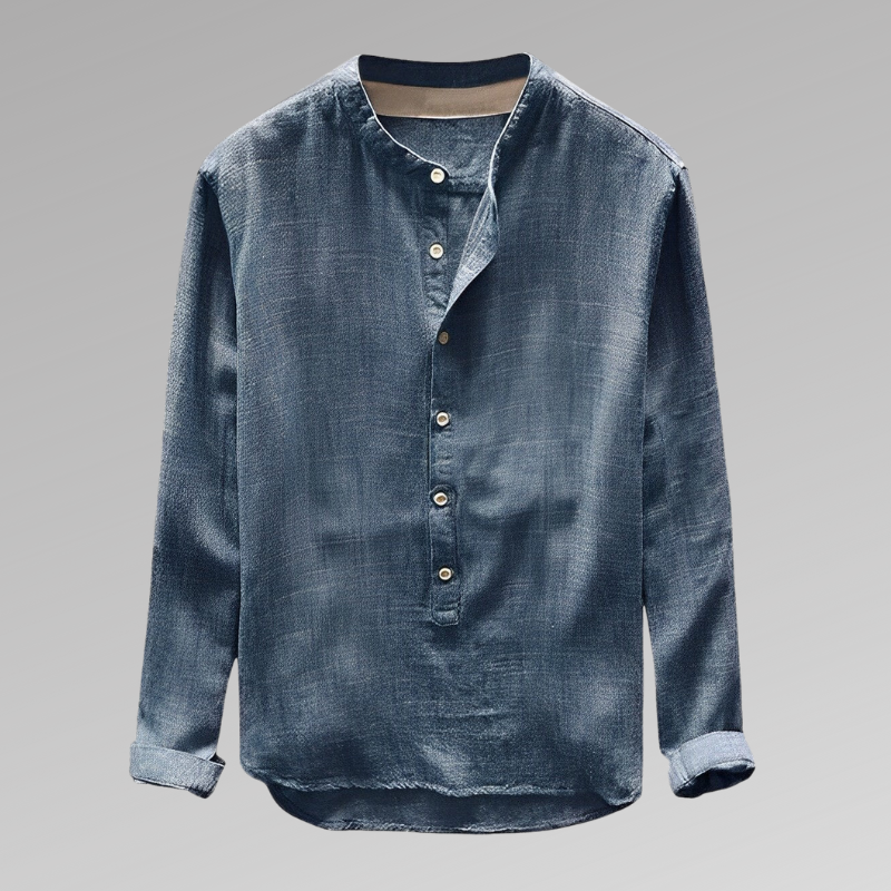 Jasper® | Stylish Shirt Without Wars With An O-Neck From Sustainable Production