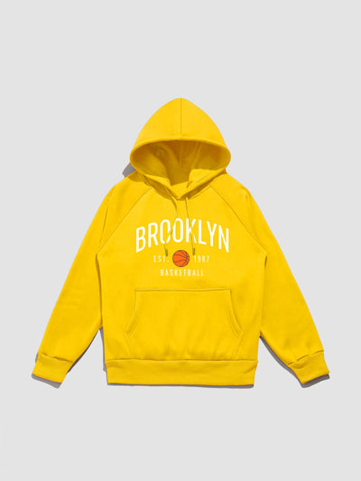 Jeffrey | Brooklyn Basketball Print Hoodie