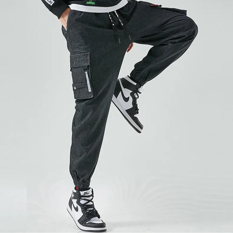 Norberto® | Denim Cargo Joggers