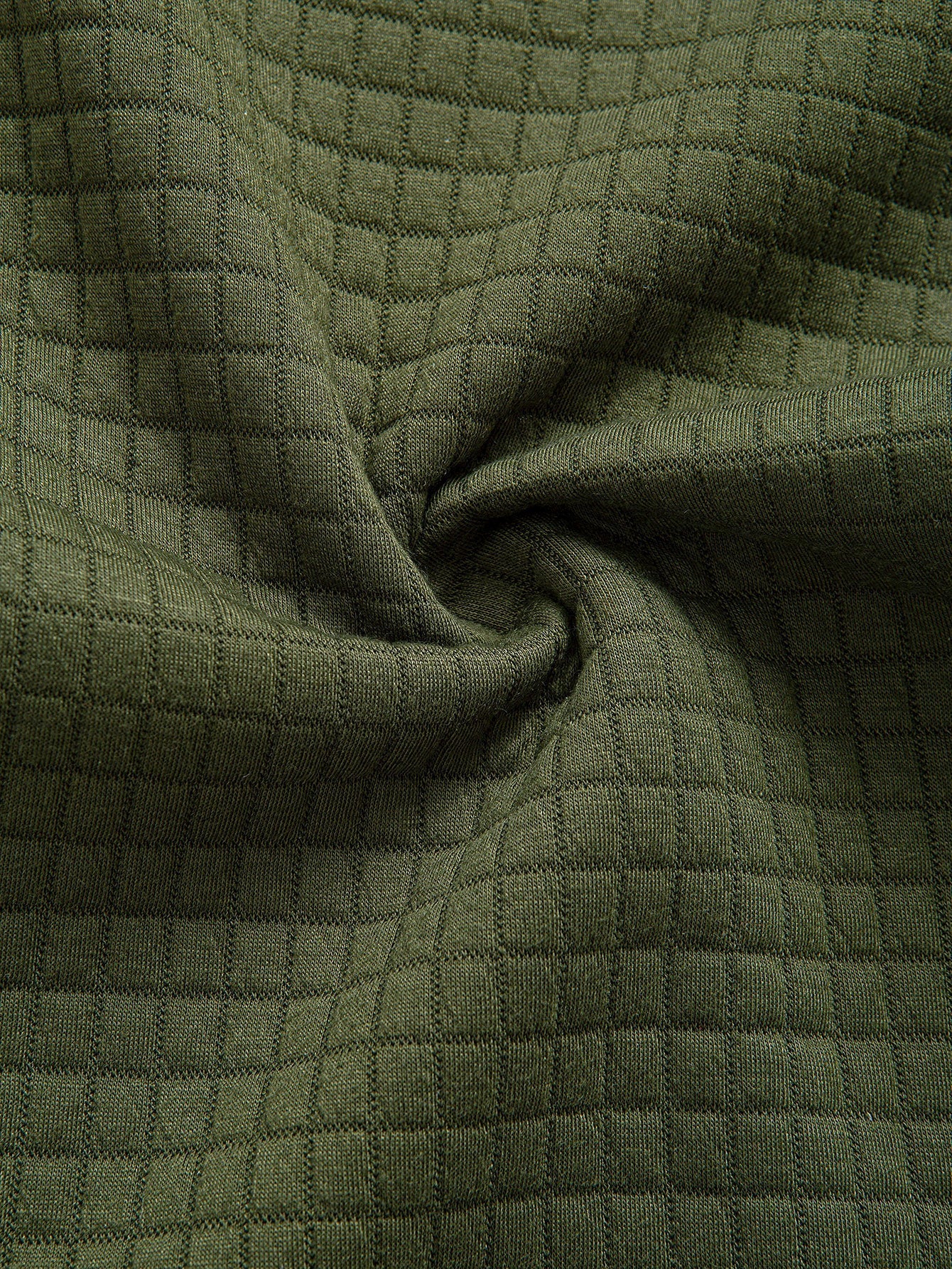 Ahmik® | Quilted Waffle Jacquard Overshirt