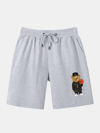 Bruno® | Basketball Bear Print T-Shirt & Shorts