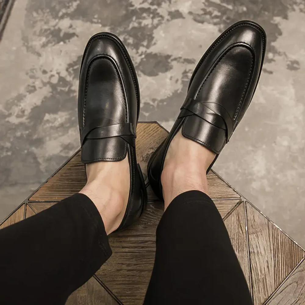 Nico | Chic Leather Loafers