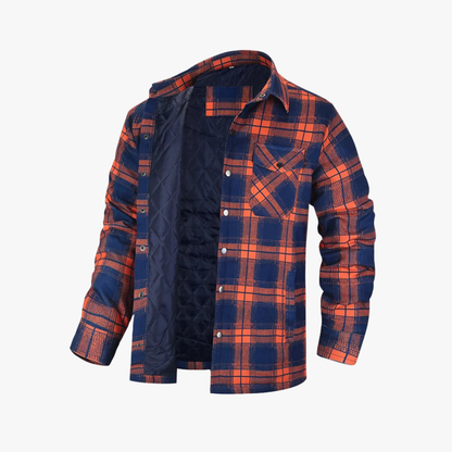 Wyatt® | Plaid Quilted Shirt Jacket