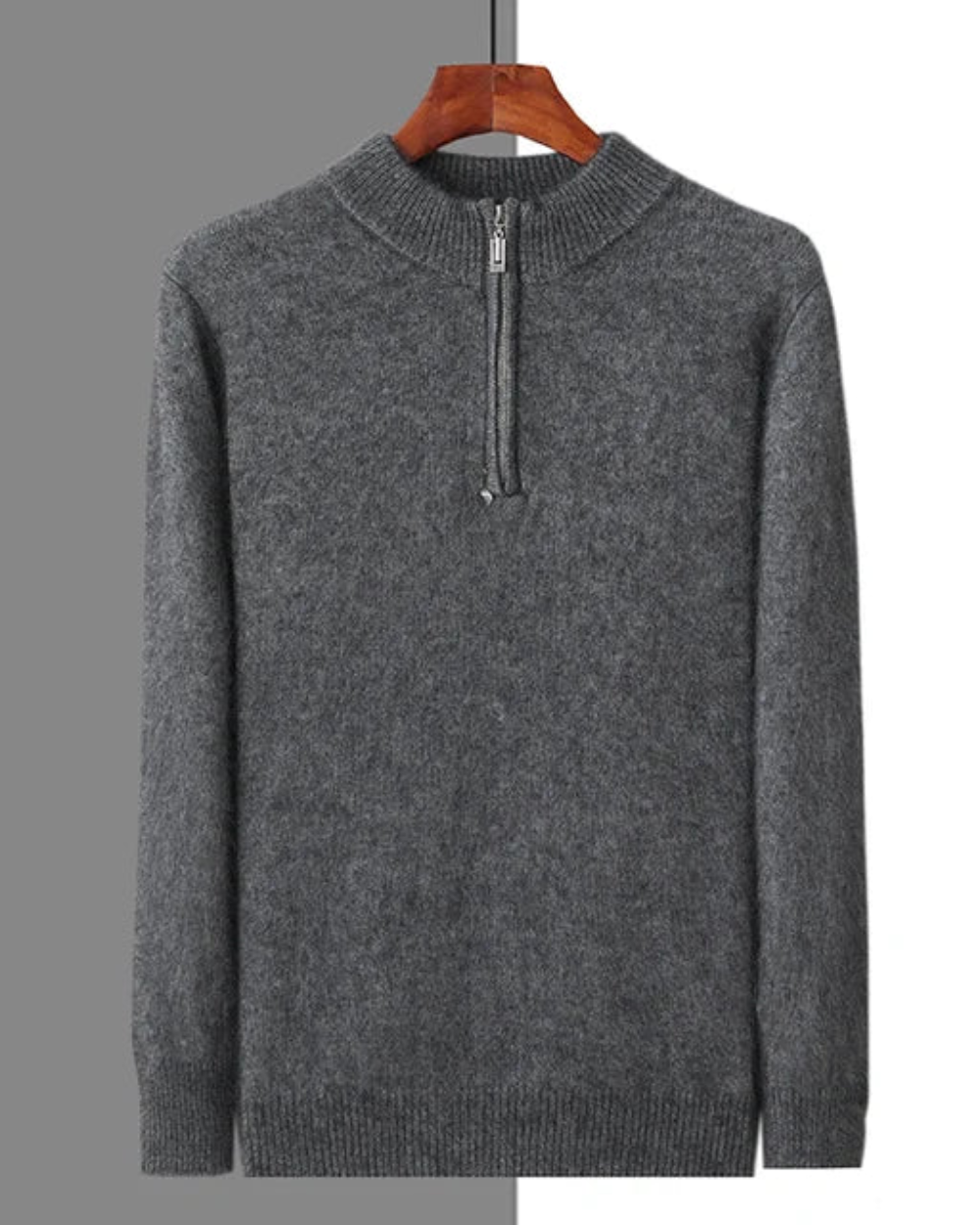 Ezra | Genève Cashmere Zip Up