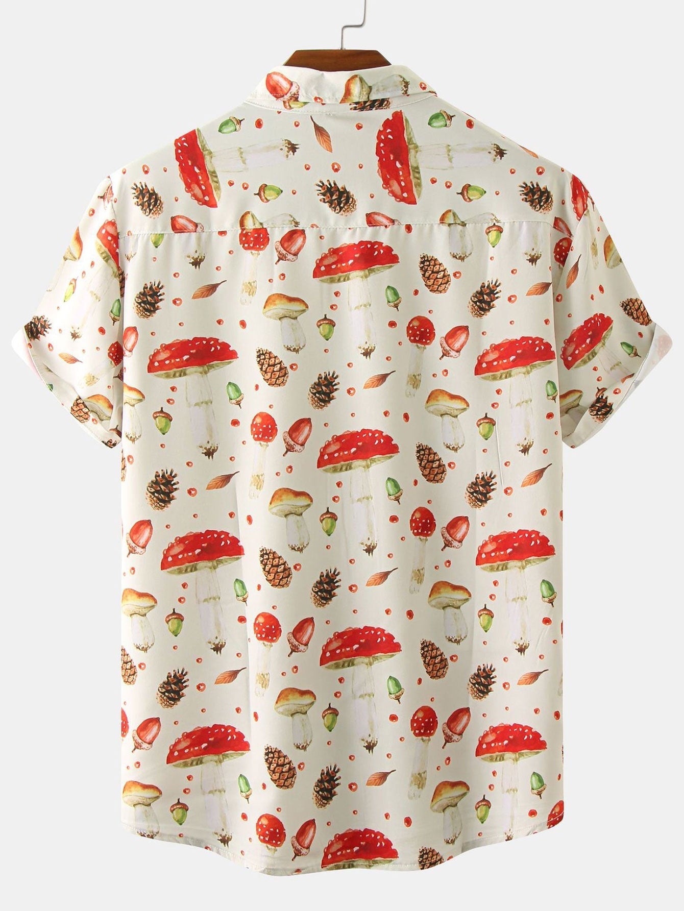 Armando® | Mushroom Pine Nuts Print Shirt