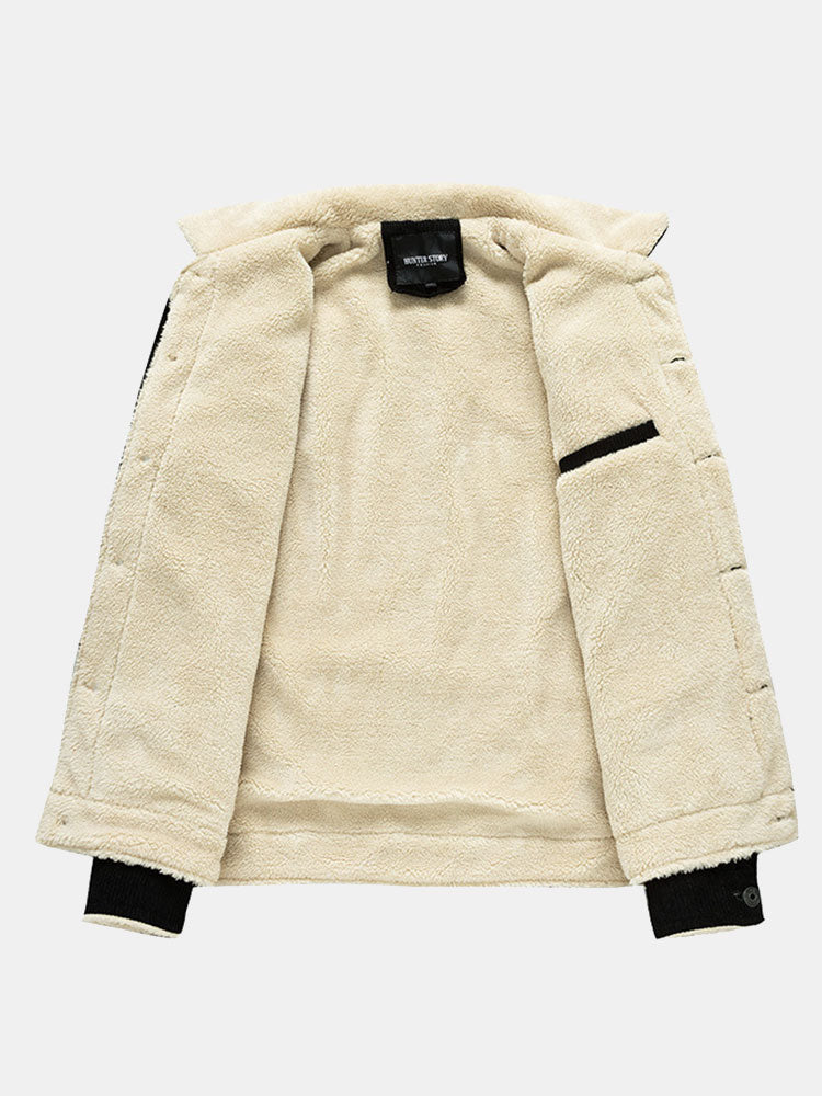 Levi | Regular Fit Teddy Lined Corduroy Jacket