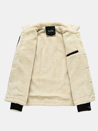 Levi | Regular Fit Teddy Lined Corduroy Jacket