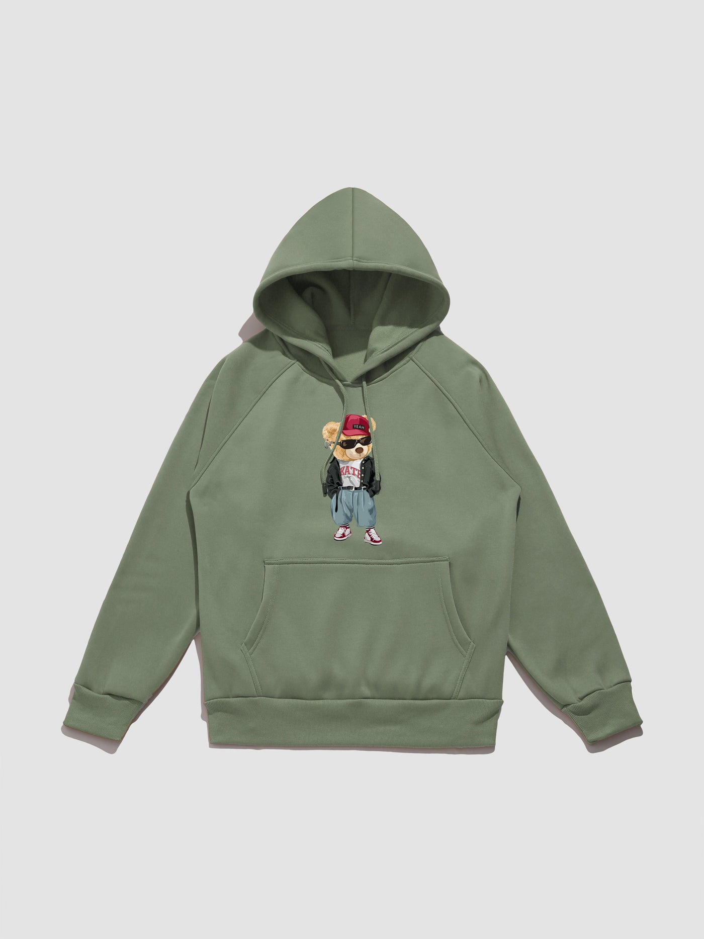 Orion | Hip Hop Style Bear Print Hoodie