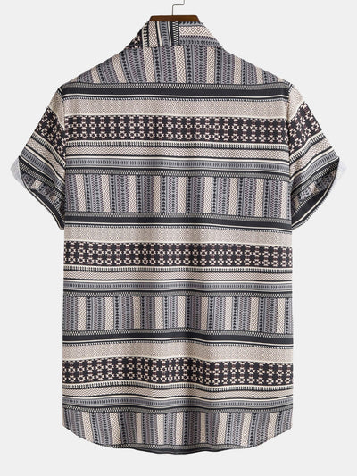 Modesto® | Aztec Print Button Up Shirt