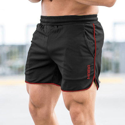 Abner® | Men'S Solid Monogram Sports Shorts
