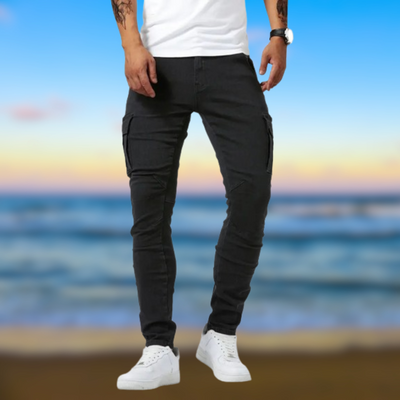 Edgardo® | Men's Denim Effect Trousers