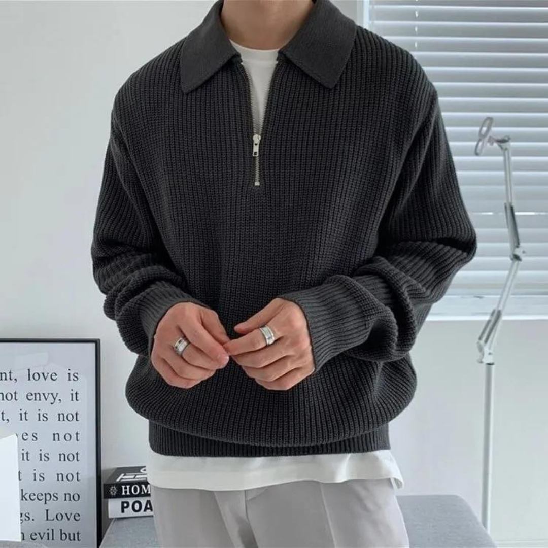 Lazaro | Julius Half-Zip Sweater