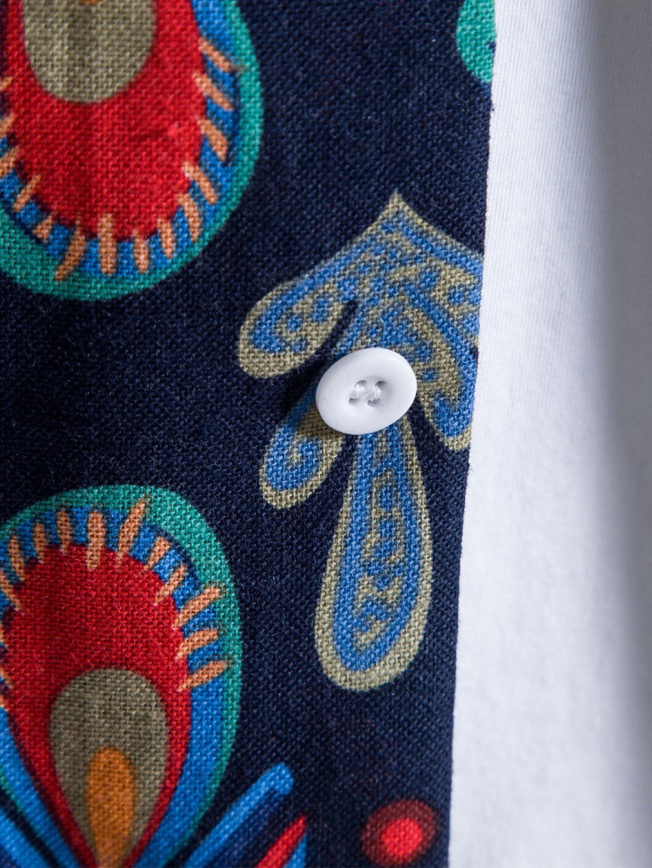Antek® | Floral Print Cotton Button Up Shirt