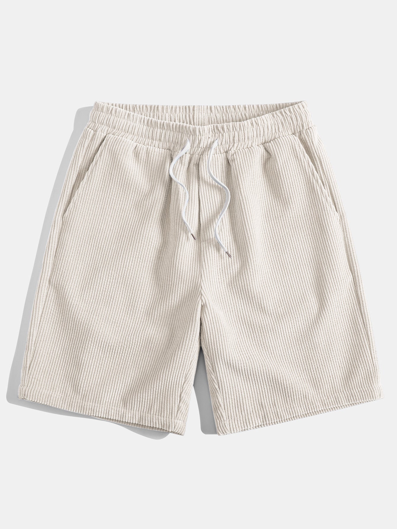 Adelmo® | 3 Pieces Drawstring Corduroy Shorts