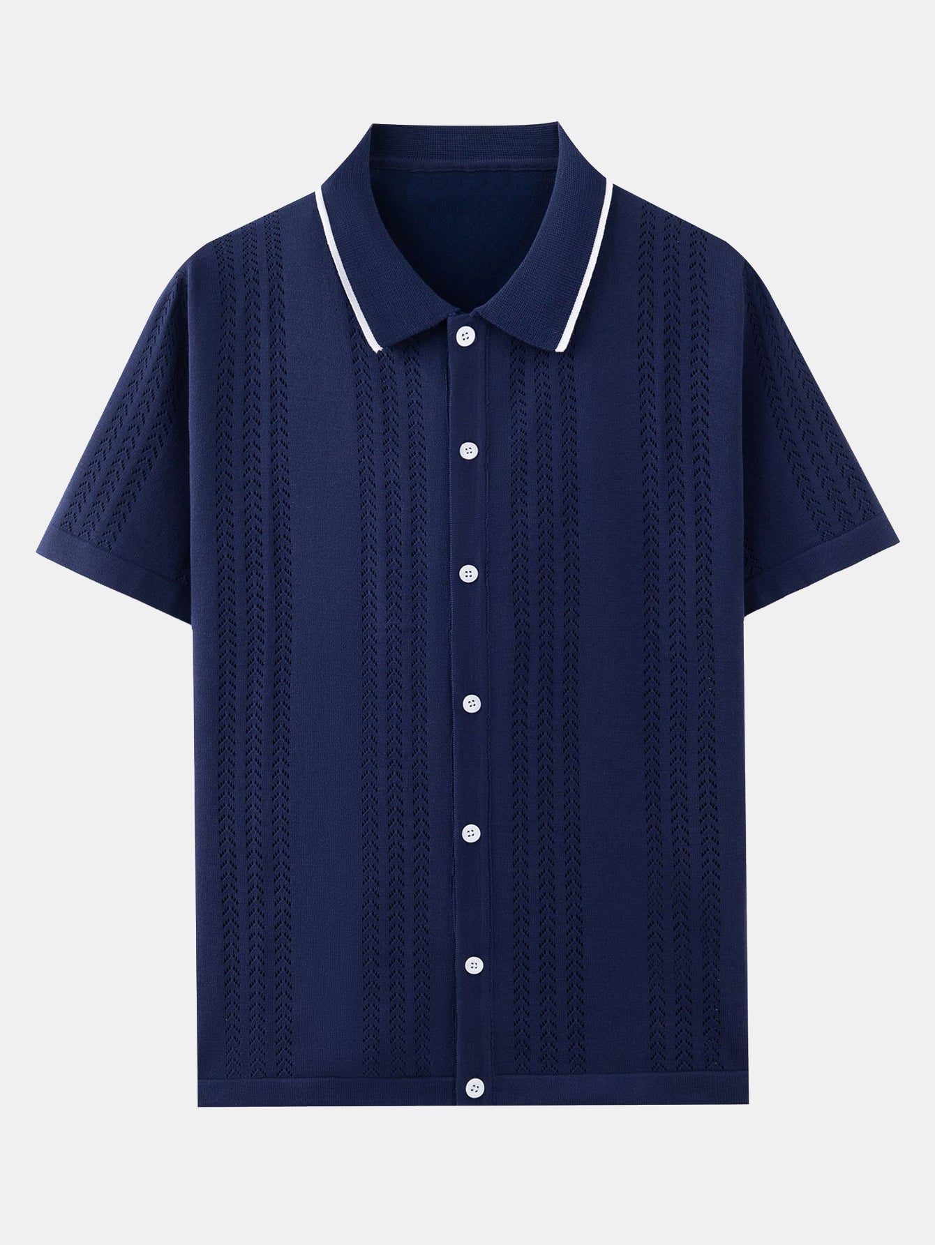 Jacob® | Textured Crochet Shirt