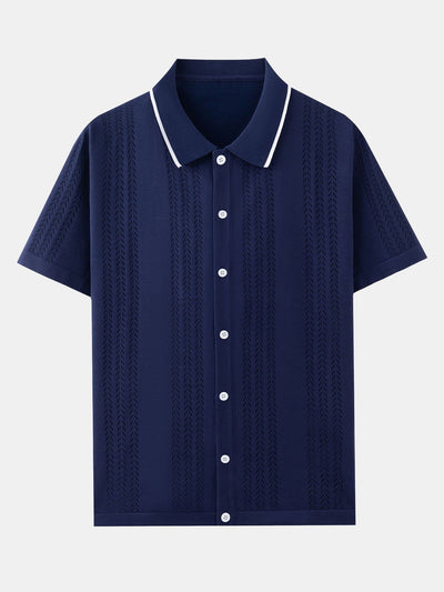 Jacob® | Textured Crochet Shirt