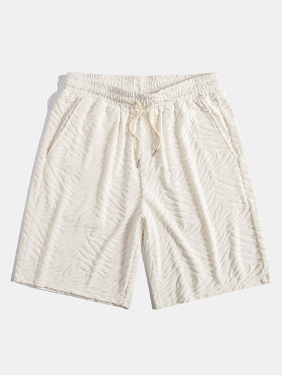 Horacio® | Animal Texture Terry Cuban Shirt & Shorts