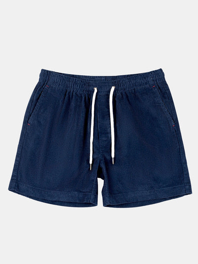 Venantius | Cotton Corduroy Drawstring Shorts