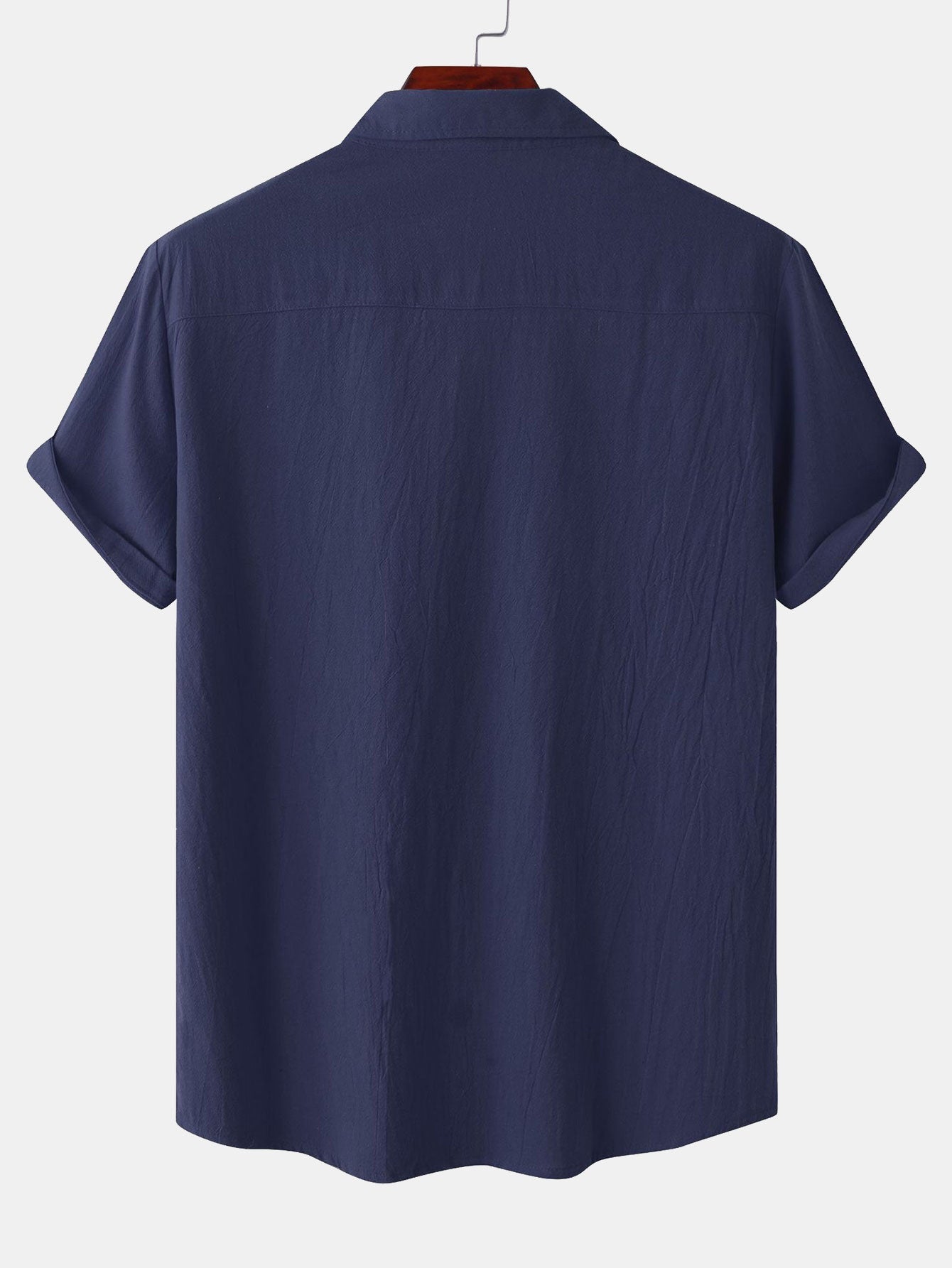 Alver® | Man Button Up Shirt With Patch Pockets