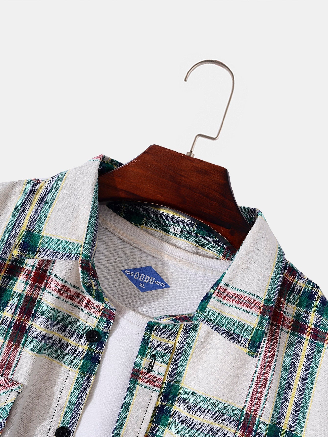 Arik® | Men Plaid Button Through Shirt With Pockets