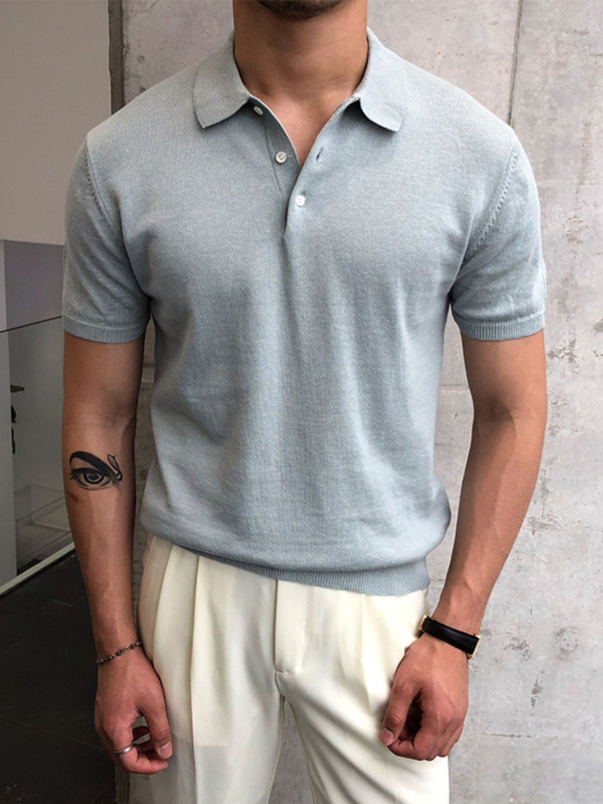 Bhaltair® | MV Old Money Cotton Polo Shirt