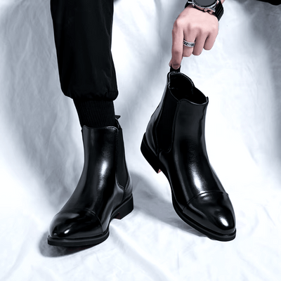 Orion | Matteo Donato Premium Leather Chelsea Boots