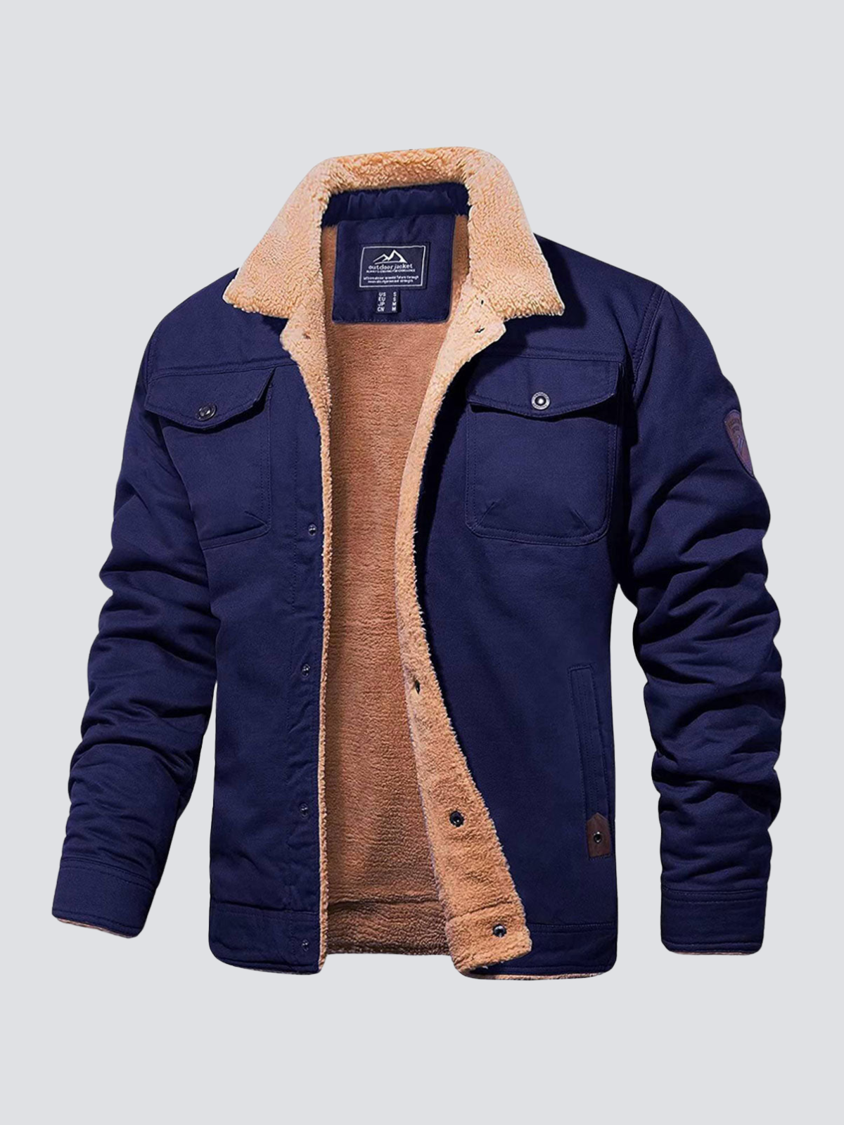 Nicolas | Warm and Elegant Bomber Jacket for Fall