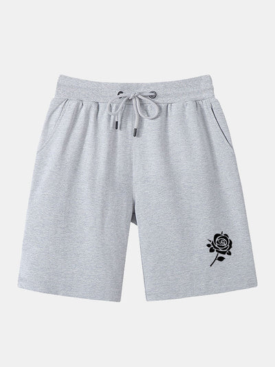 Isidoro® | Rose Print Mid Length Shorts