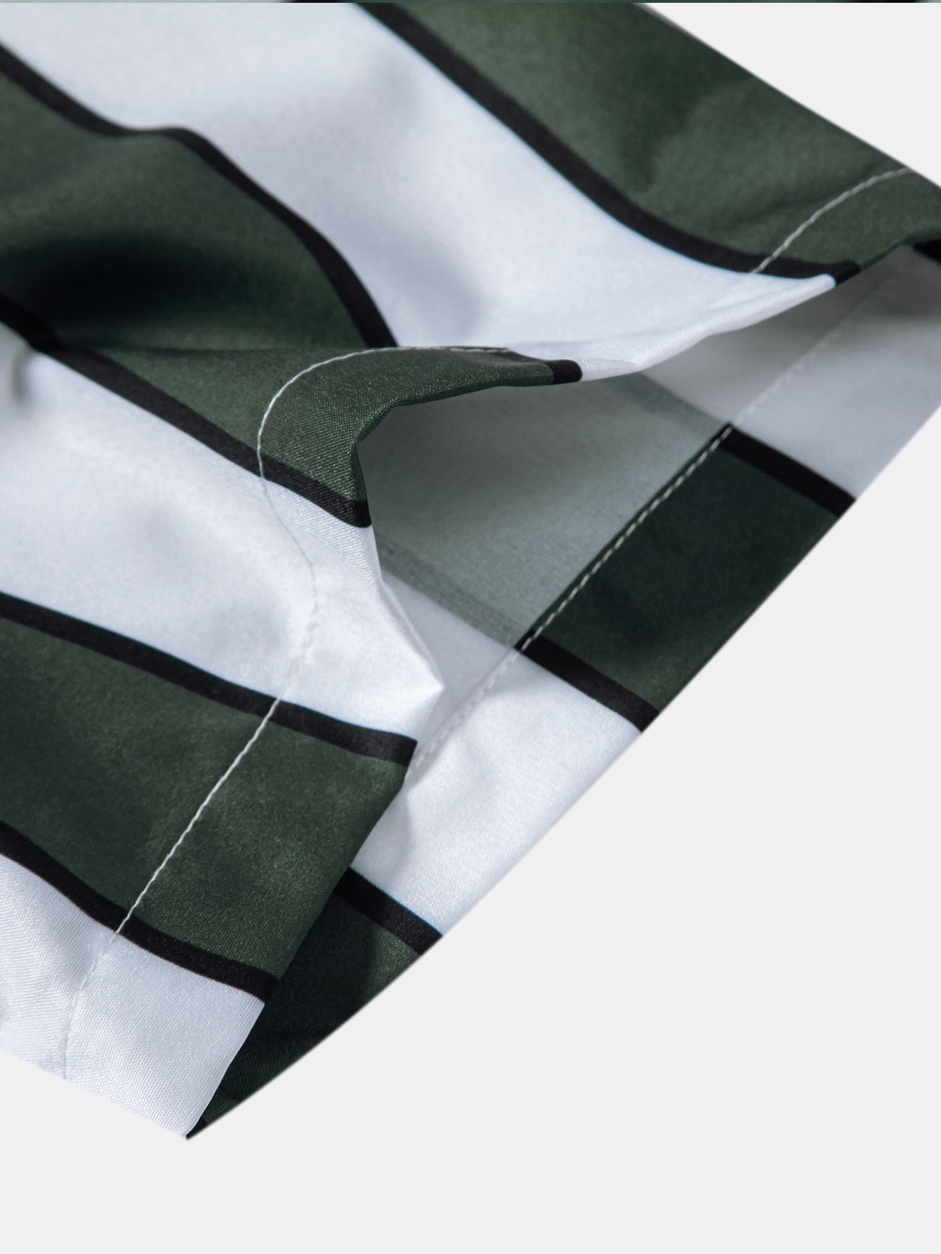 Anatoliy® | Stripe Print Button Up Shirt