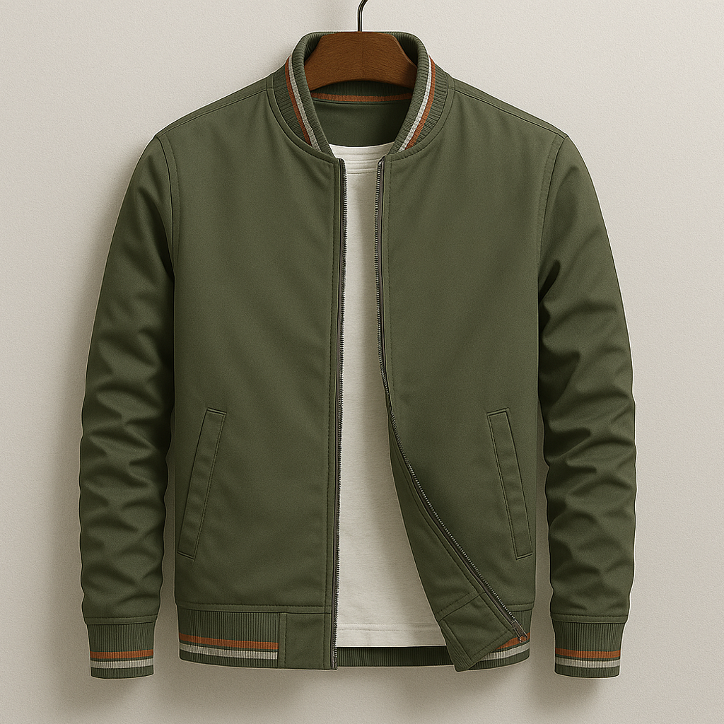 Jose | SUMMER BOMBER JACKET WITH STRIPES