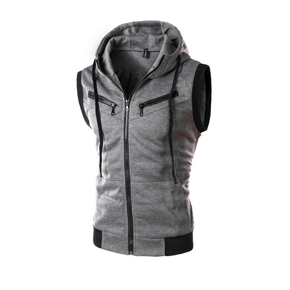 Julien® | Sleeveless Hooded Vest For Men