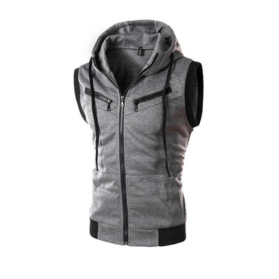 Julien® | Sleeveless Hooded Vest For Men