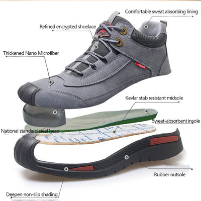 Eduardo® | Waterproof Safety Shoes