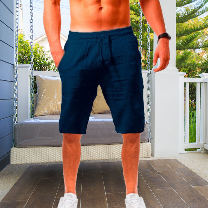 Alden® | Loose, Breathable Shorts Made From Cotton And Linen