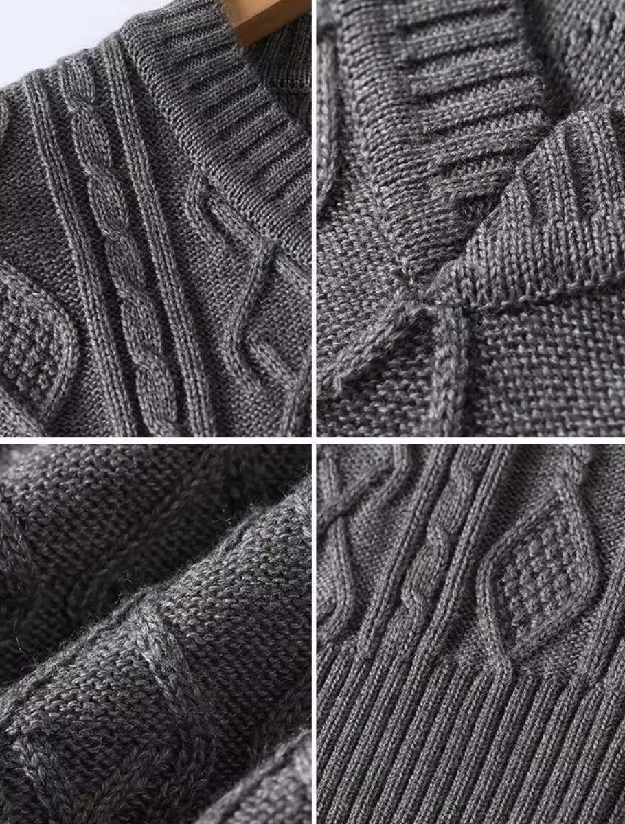 Eleazar® | Luxury Jacquard Sweater For Men