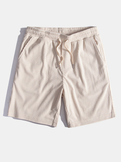 Adalrich® | Short Sleeve Corduroy Cuban Shirt & Shorts