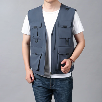 hola BREATHABLE MULTI-POCKET CARGO VEST