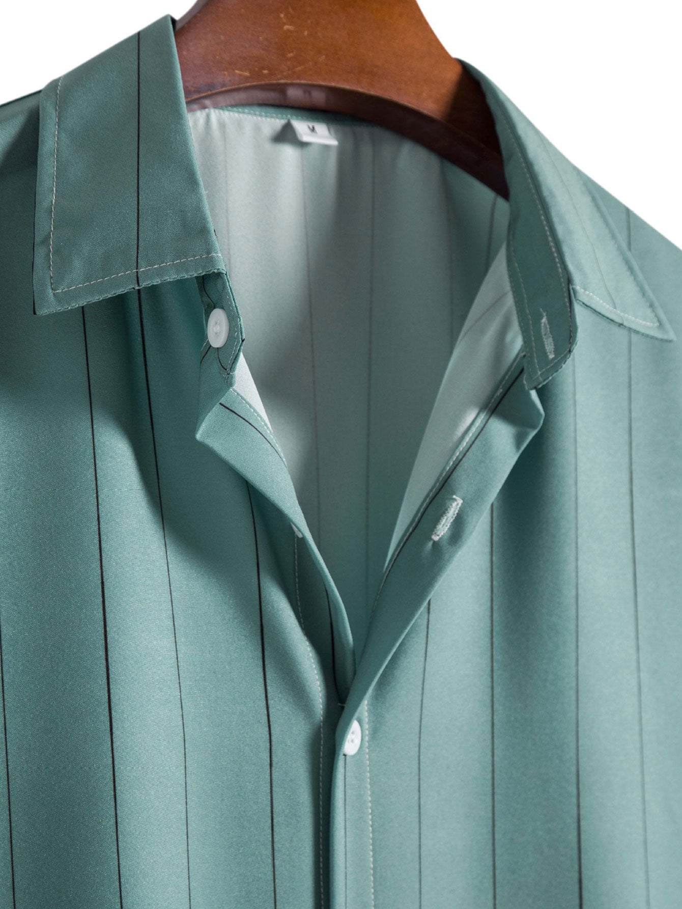 Alexandros® | Striped Button Up Shirt