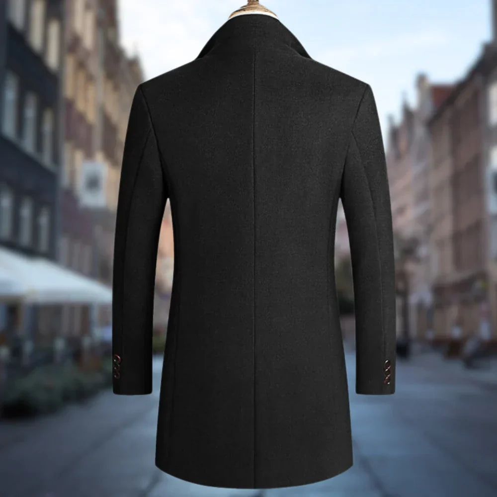 Cuauhtémoc | Elegant slim-fit coat for men